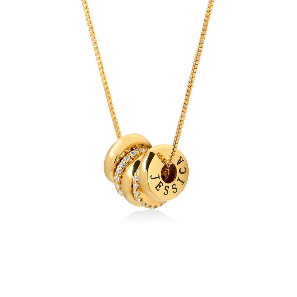 Candy necklace with personal charms