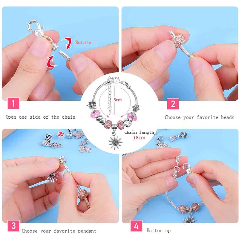 Diy Crystal Bracelet Gift Box Set
