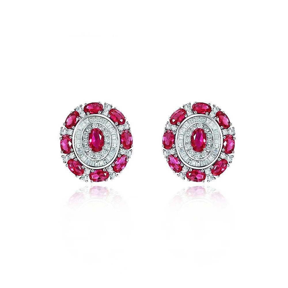 New Ruby Earrings