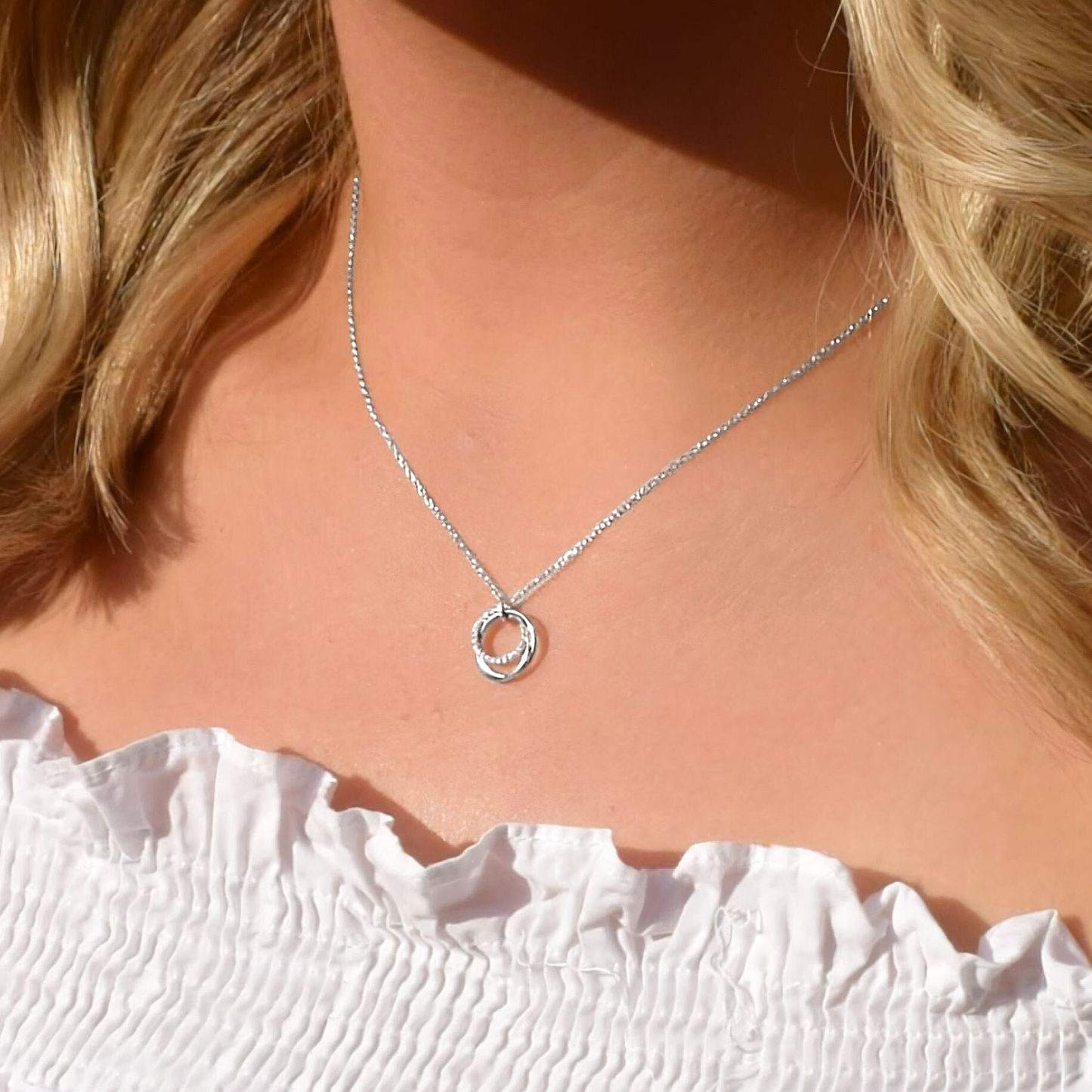 3 Rings For 3 Generations of Love | 925S Necklace