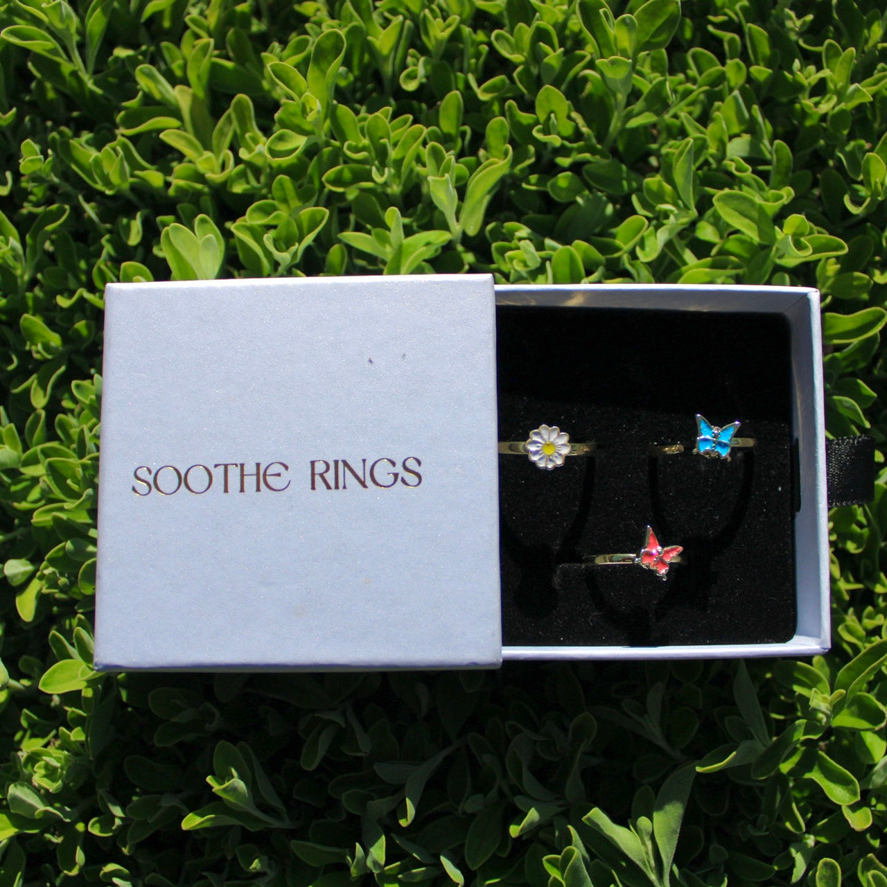 Anxiety Fidget Rings - Adjustable
