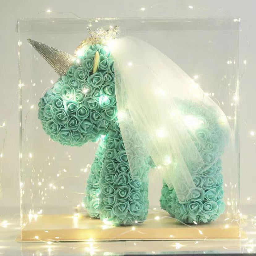 Unicorn Immortal Flower Rose Gift Box