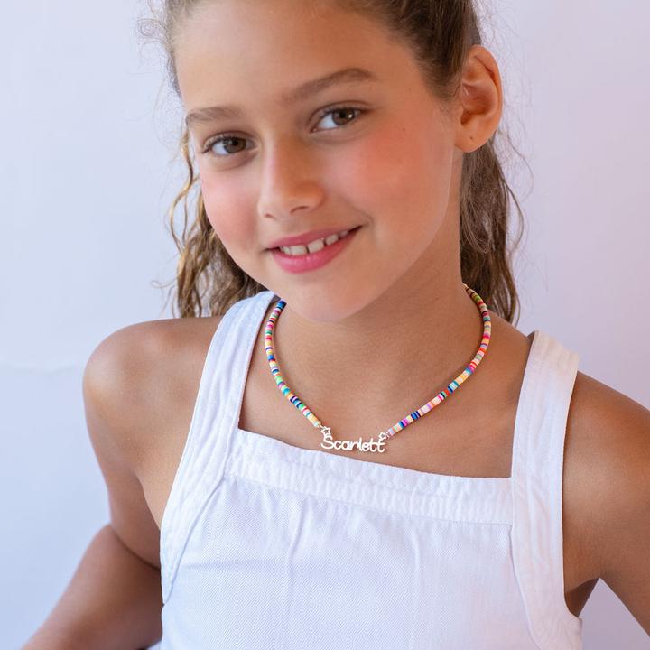 Rainbow Magic Girls Name Necklace
