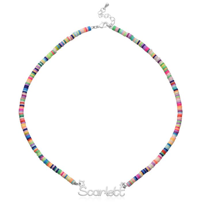 Rainbow Magic Girls Name Necklace