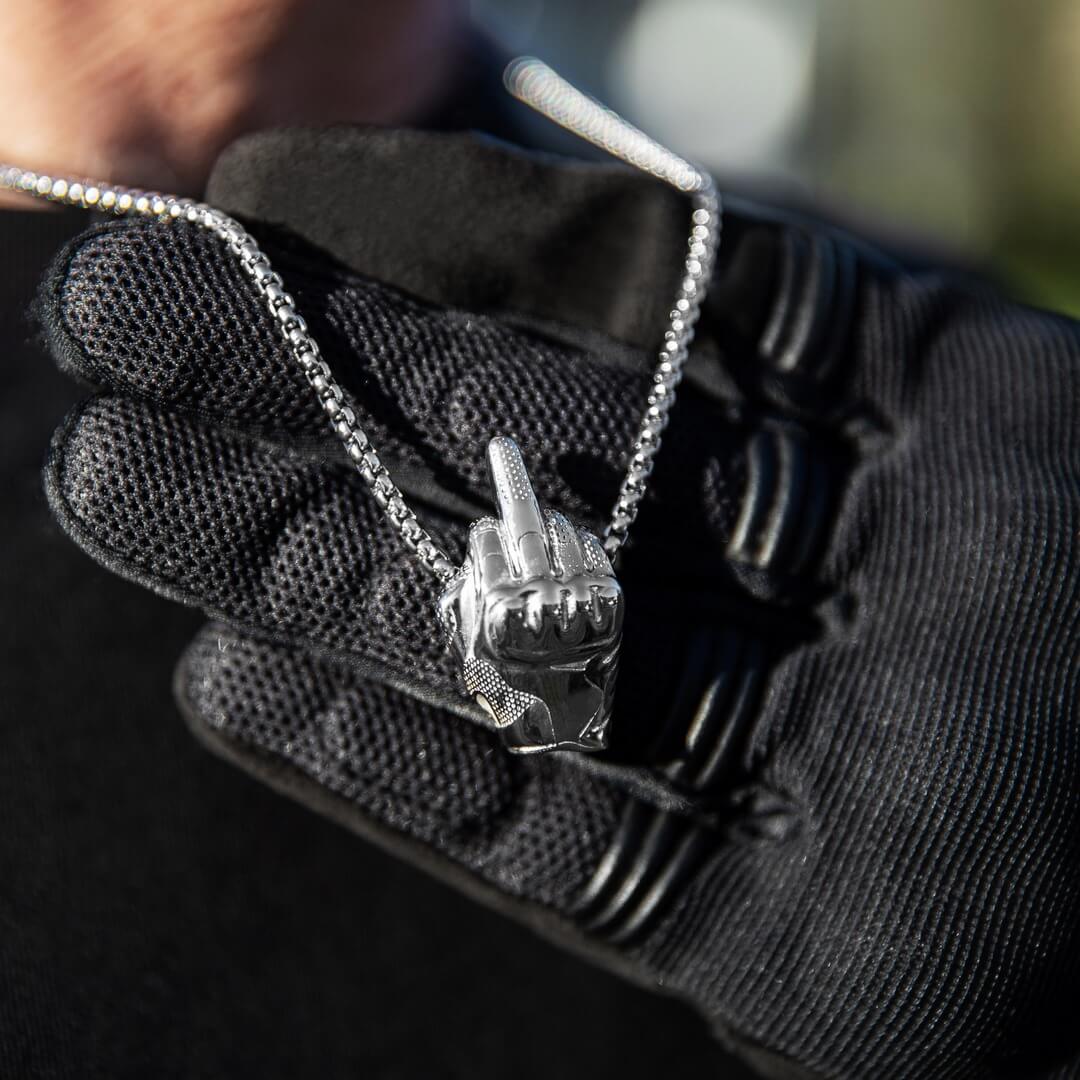 Motorcycle Necklace - Finger