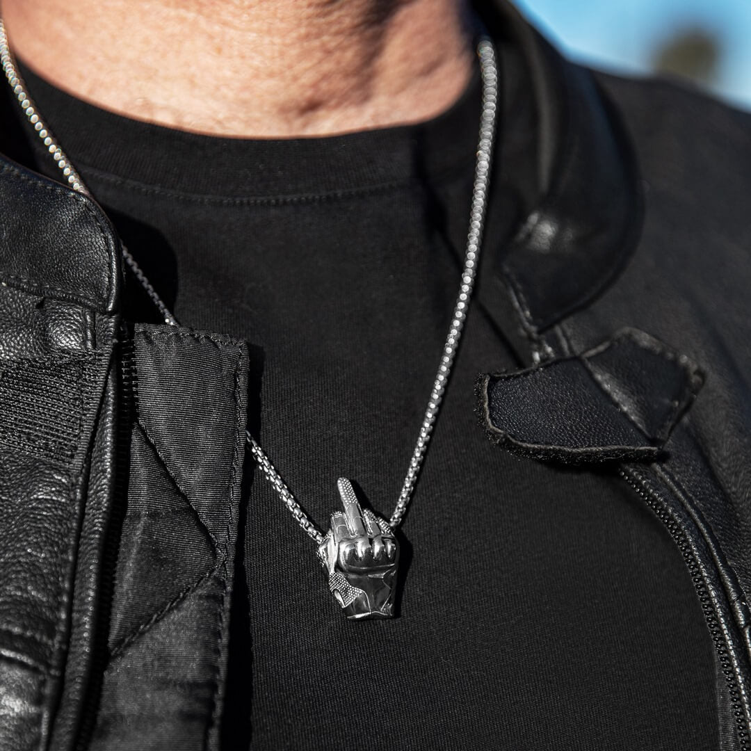 Motorcycle Necklace - Finger
