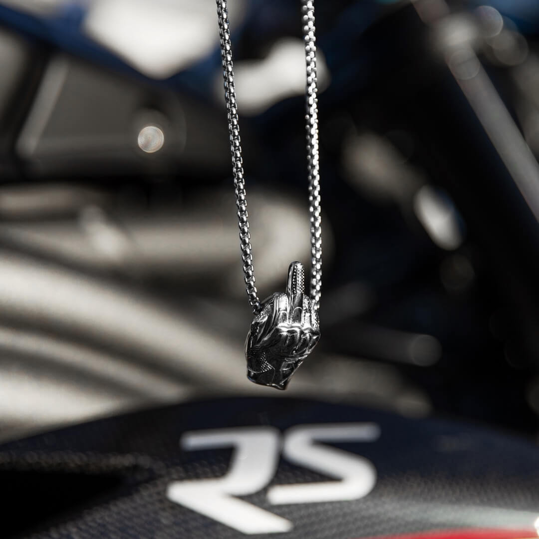 Motorcycle Necklace - Finger