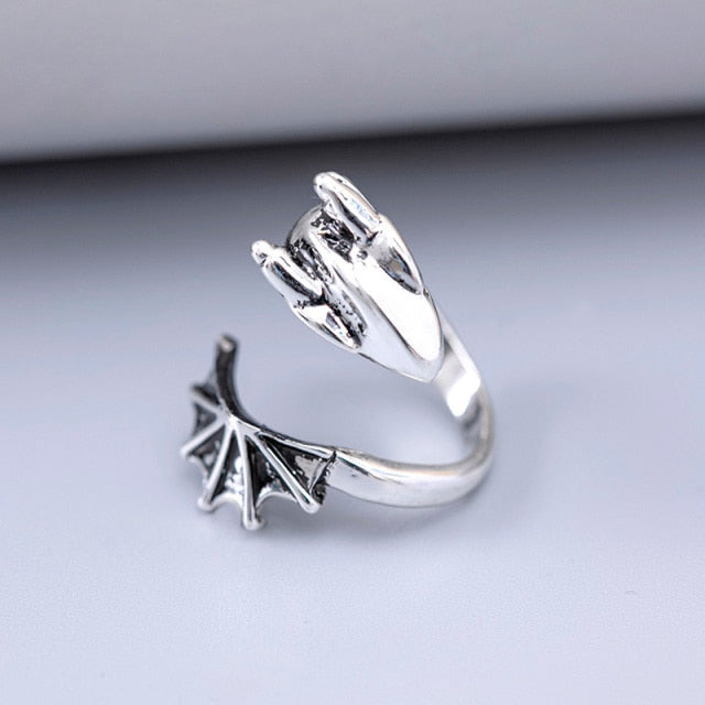 Fashion Enamel Dragon Rings