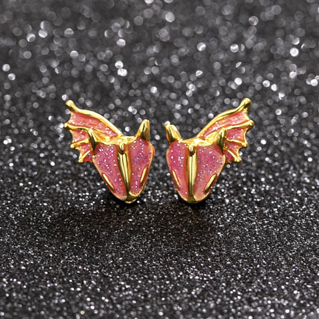 Fashion Enamel Dragon Rings
