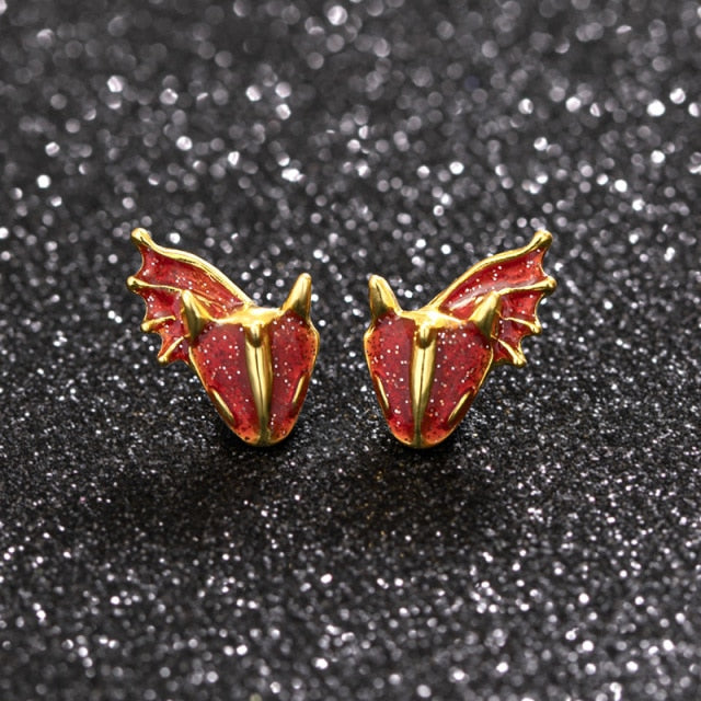 Fashion Enamel Dragon Rings