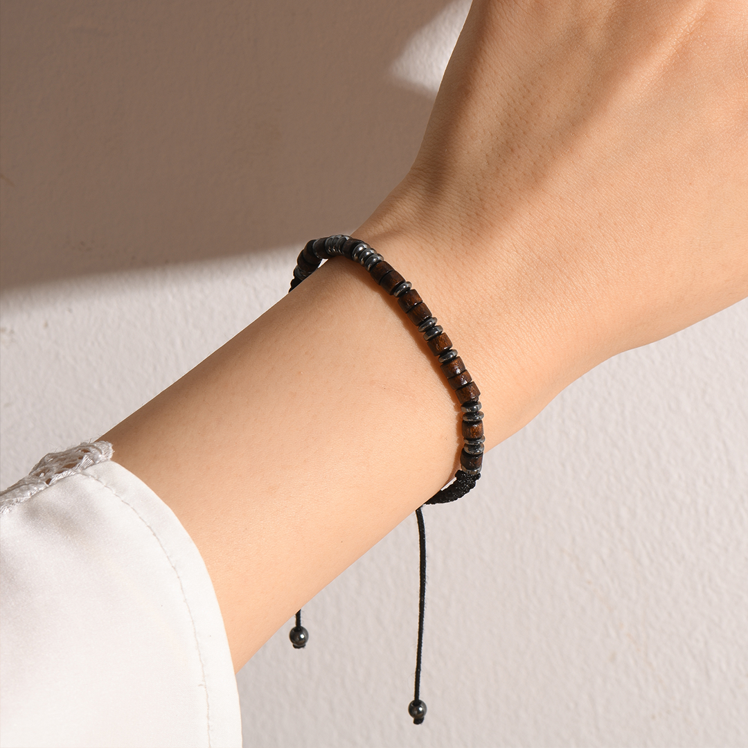 I Miss You, Until We Meet Again Memorial Morse Code Bracelet