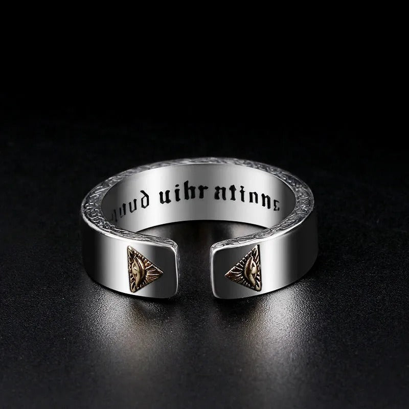 Eye of Providence Ring / All-seeing Eye Ring