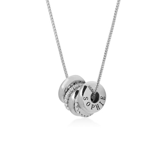 Candy necklace with personal charms