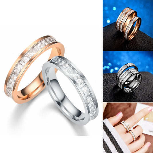 Women's Fashion Simple Party Round Ring