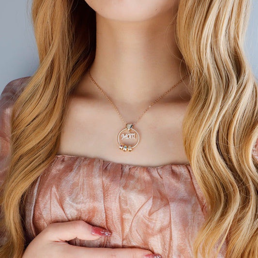 Creative Parents Round Celtic Necklace