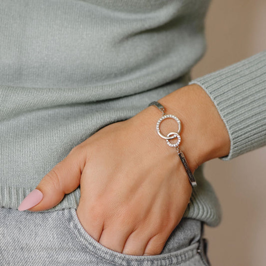 To My Best Friend - 'Sisters By Heart' Bracelet