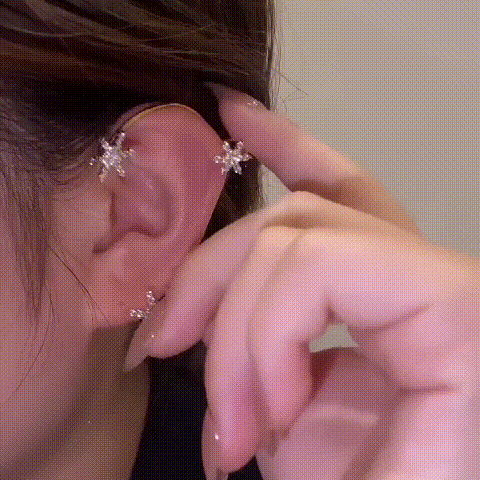 Summer Sale 30% OFF! Zircon Earrings Without Pierced