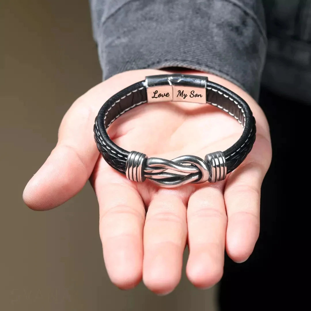 ⚡40% OFF CHRISTMAS SALE🎅TO MY SON/GRANDSON FOREVER LINKED TOGETHER BRACELET