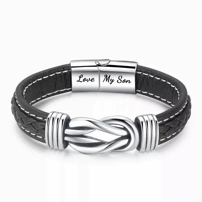 ⚡40% OFF CHRISTMAS SALE🎅TO MY SON/GRANDSON FOREVER LINKED TOGETHER BRACELET