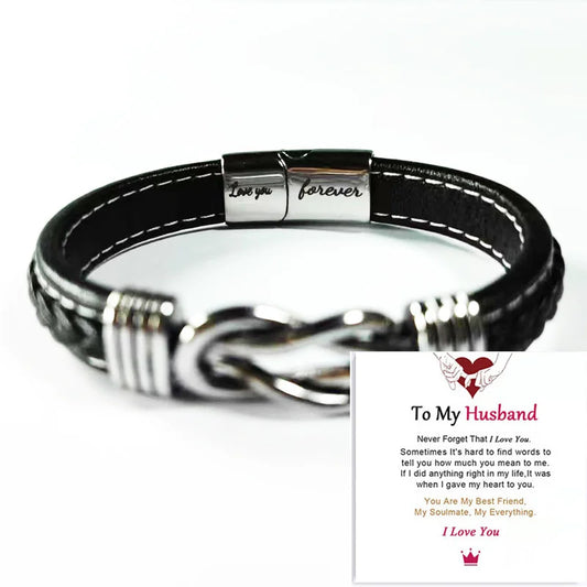 ⚡40% OFF CHRISTMAS SALE🎅TO MY SON/GRANDSON FOREVER LINKED TOGETHER BRACELET