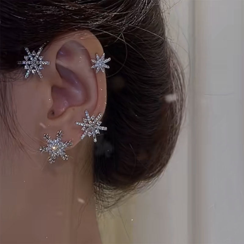 Summer Sale 30% OFF! Zircon Earrings Without Pierced