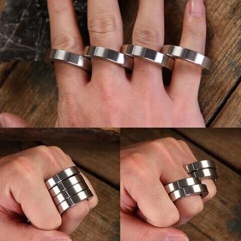 🔥LAST DAY 50% OFF🔥Defense Rings-Hard Defense Rings