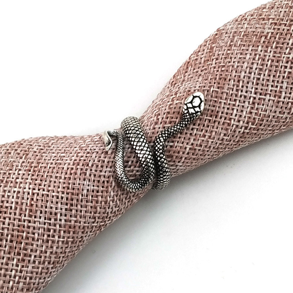 European New Retro Punk Exaggerated Spirit Snake Ring