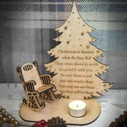 Christmas Candle Memorial Display To Remember Loved Ones💖