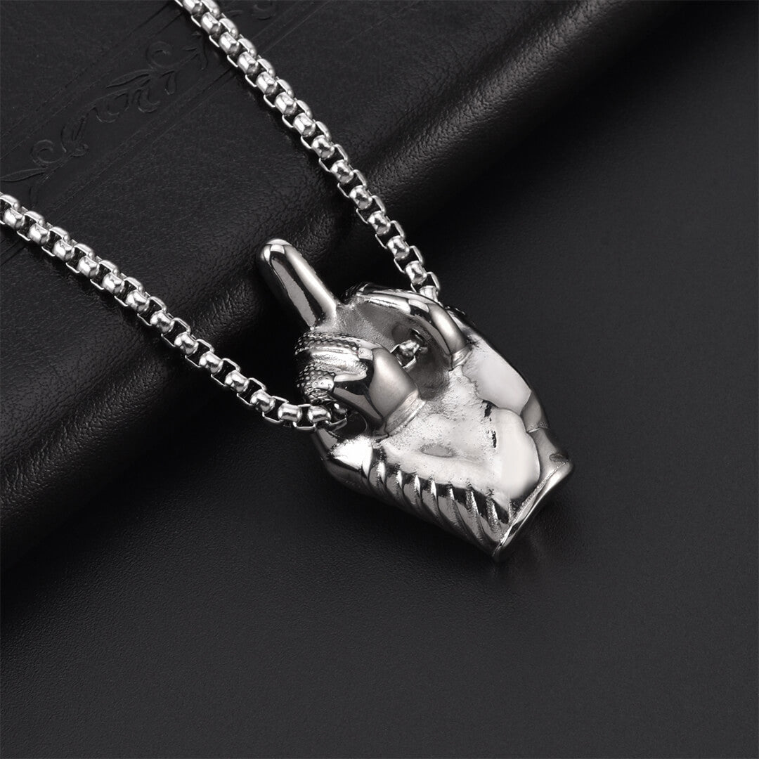 Motorcycle Necklace - Finger