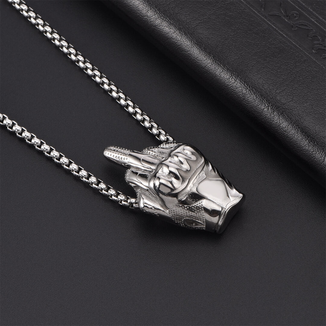 Motorcycle Necklace - Finger