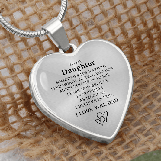 To my Daughter - Feel my love, Dad