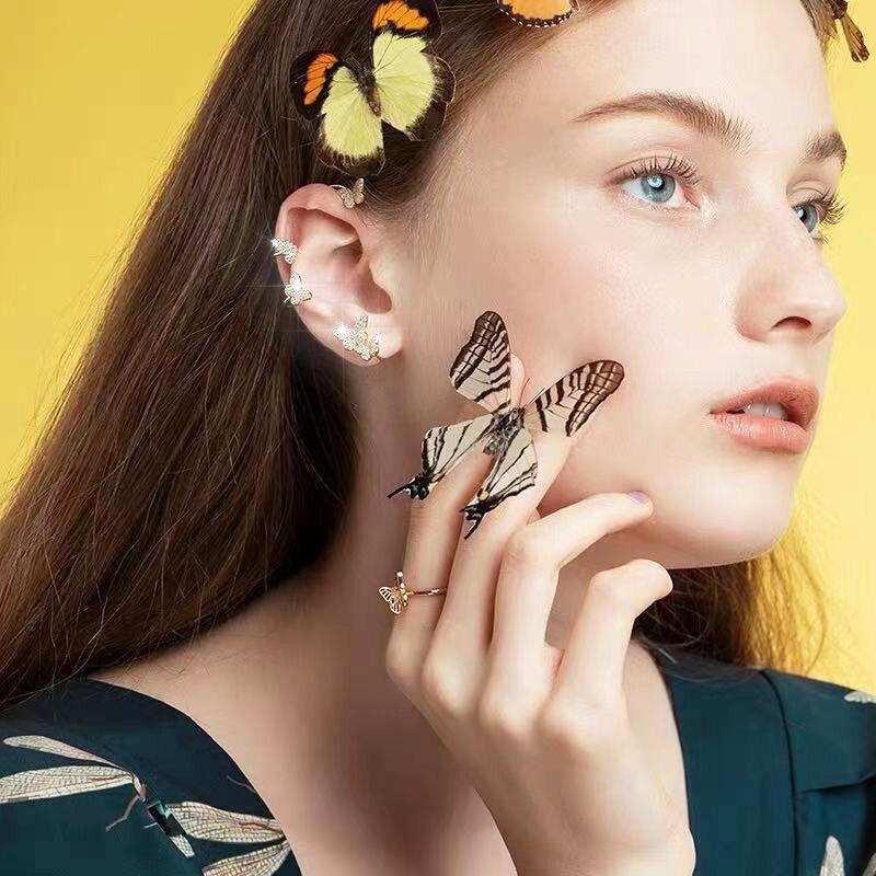 Summer Sale 30% OFF! Zircon Earrings Without Pierced