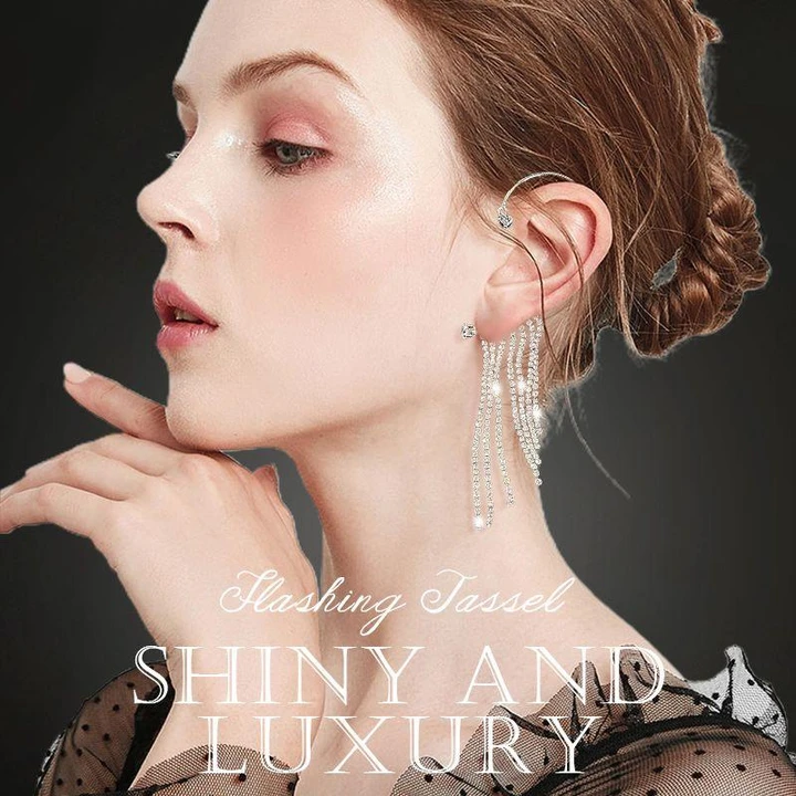 Summer Sale 30% OFF! Zircon Earrings Without Pierced