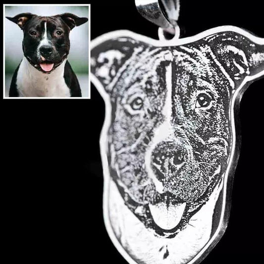 Custom Pet Keychain-Here's To Our Best Friends