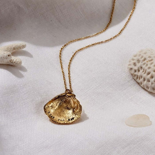 Personalised Clam Necklace