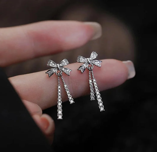 🎀French knot earrings