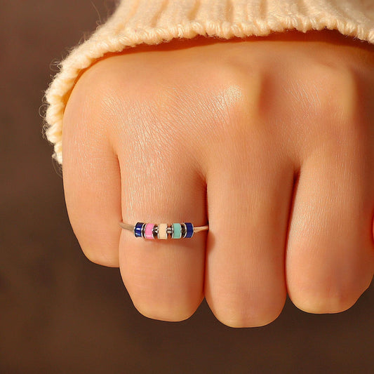 To My Daughter - Beaded Fidget Ring